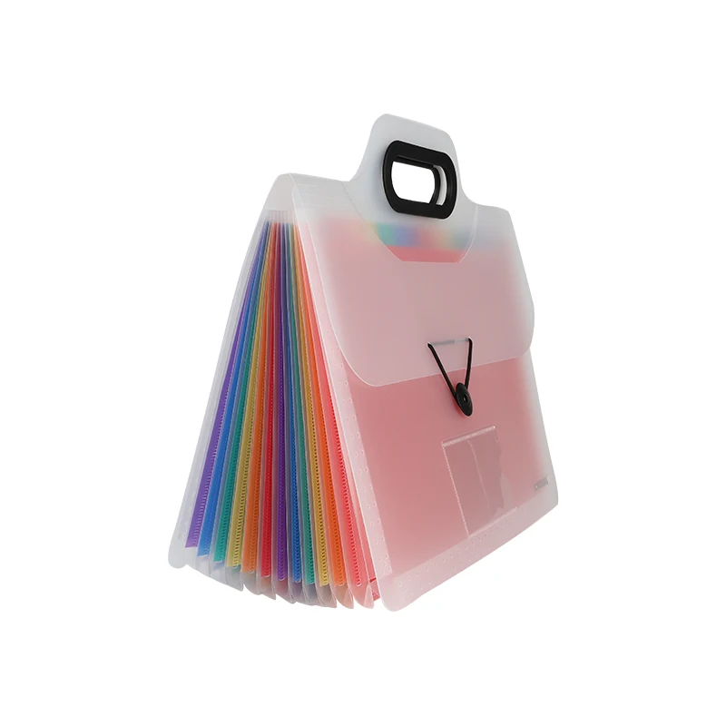 a4 accordion file folder pp plastic expanding accordion storage bag office folder