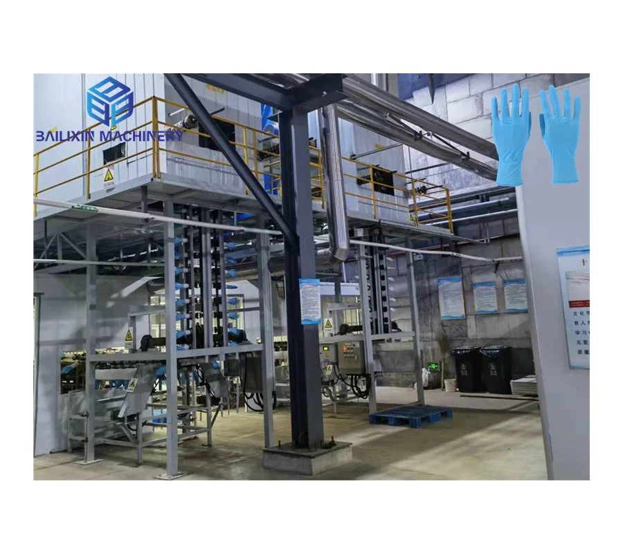 Pvc Dotting Automatic Surgical Lotex Making Machine Glove Production Line