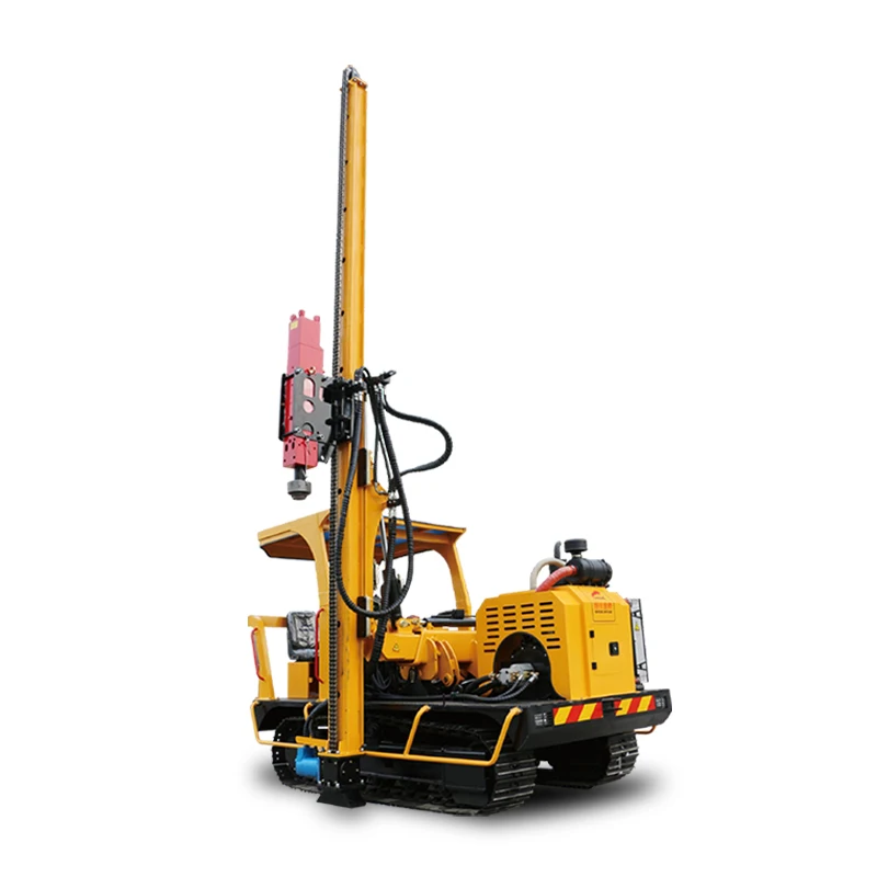 Solar Pile Driver Drop Hammer Ramming Machine with GPS/