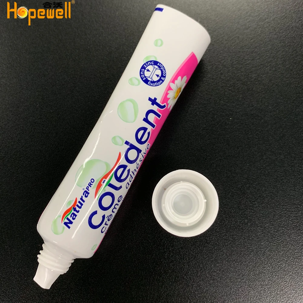
new production empty matte laminated aluminum toothpaste tubes packaging 