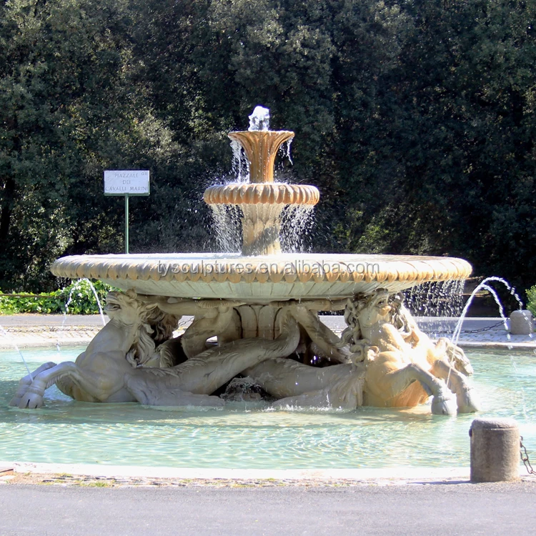 seahorse water fountain