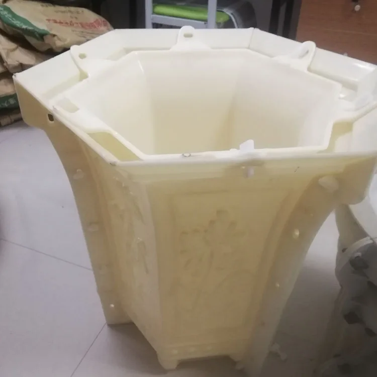 flower stand plastic concrte planter  pot  molds for outdoors on sale