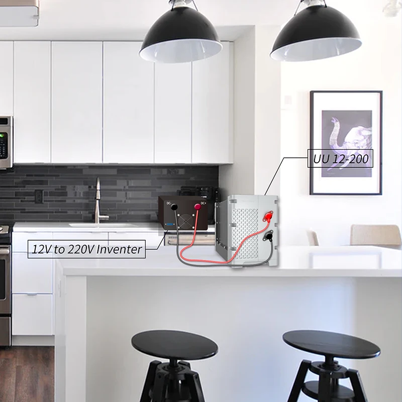 Blue Carbon 6000 Cycle Times Long Life 12v Lithium Battery 200Ah