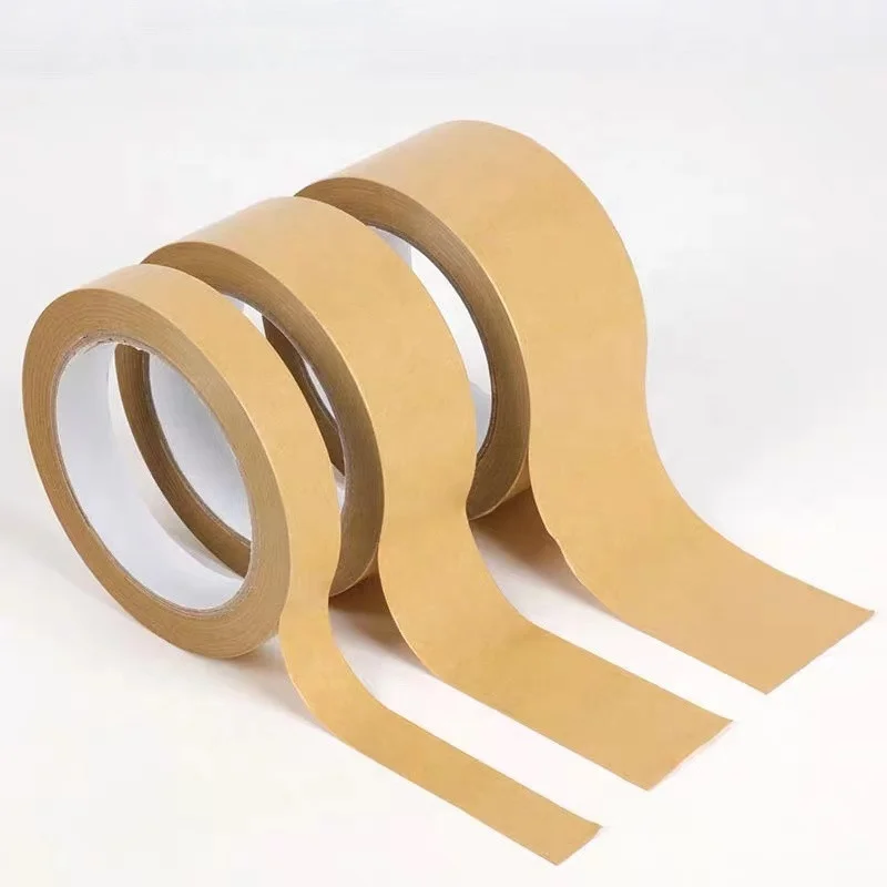 Strong Rubber Glue Self Adhesive Packing Kraft Packaging Gummed Tape