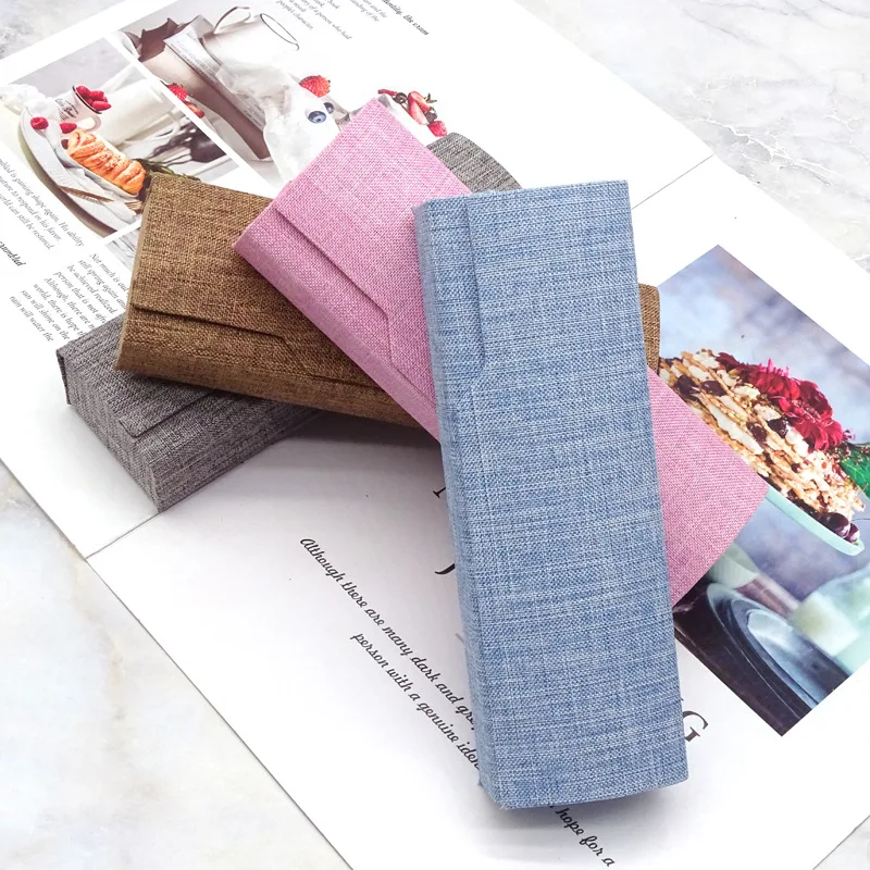 2024 Custom lgoo Retro Luxury Glasses Bags Case Colorful myopia eyeglasses boxes glasses wholesale fashion optical glasses case