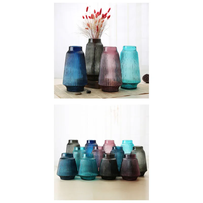 Современная хрустальная классическая роскошная хрустальная ваза в скандинавском стиле маленькая стеклянная ваза для цветов минималистский декор
