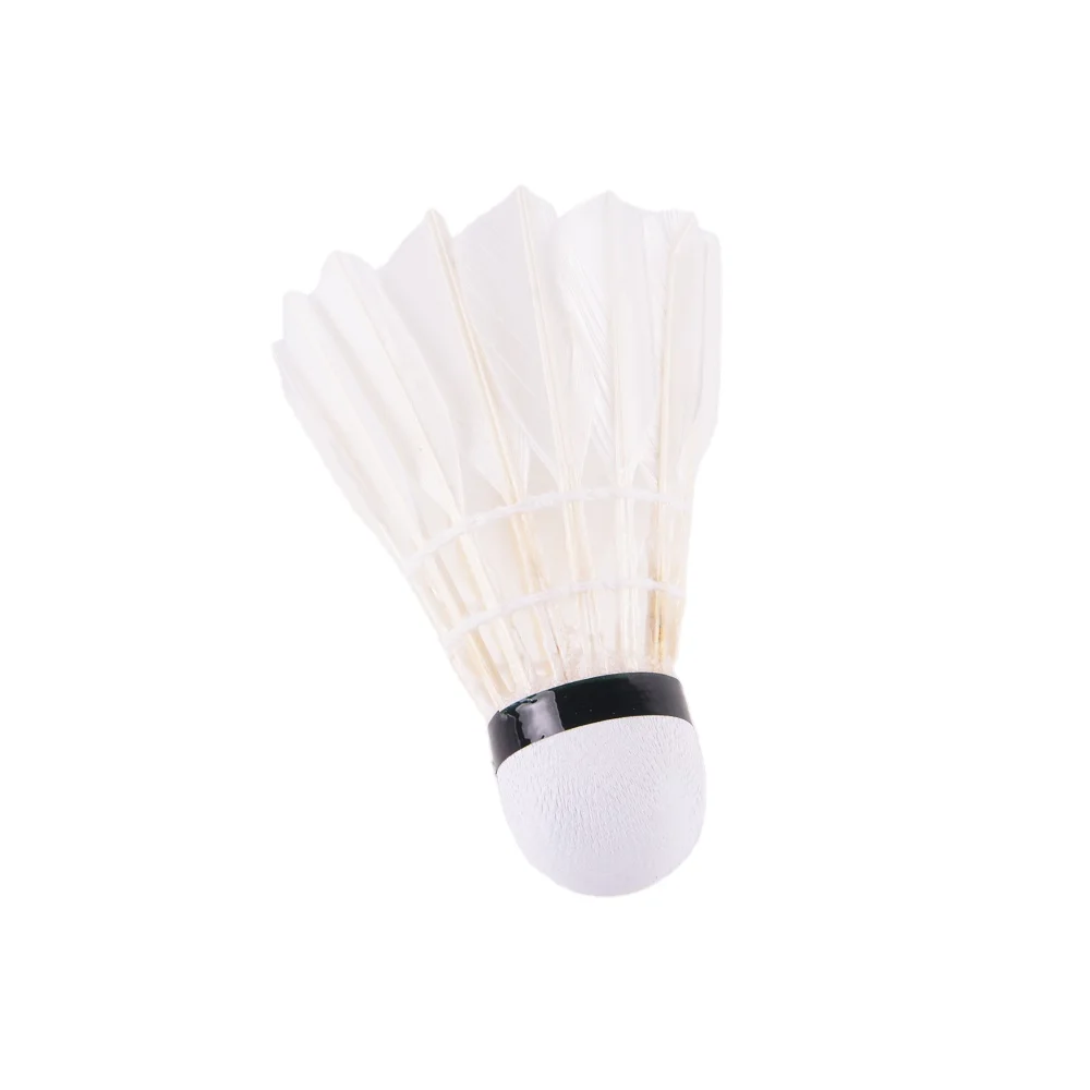 Competition Badminton shuttlecock standard hot selling professional white durable duck feather badminton shuttlecock