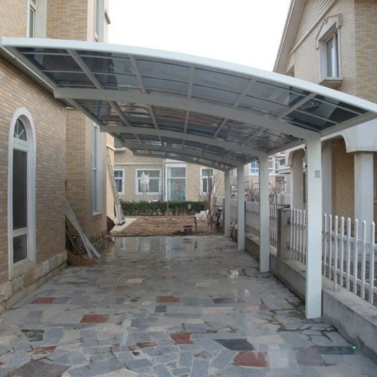 Metal Modern Aluminum Carport Designs Single Sturdy Garages Canopies Carports Shade Canopy Carport Aluminium For Car Parking