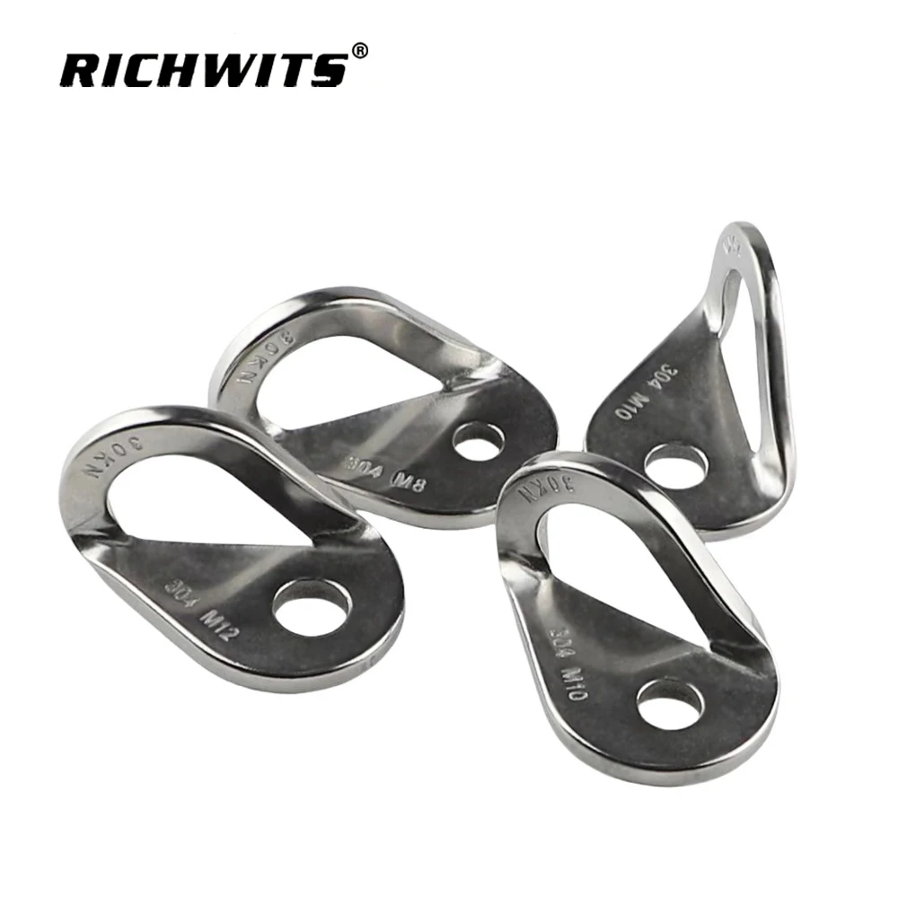 Stainless Steel Anchor Set Hanger Expansion Screw Piton for Climbing Mountaineering Rock Climbing