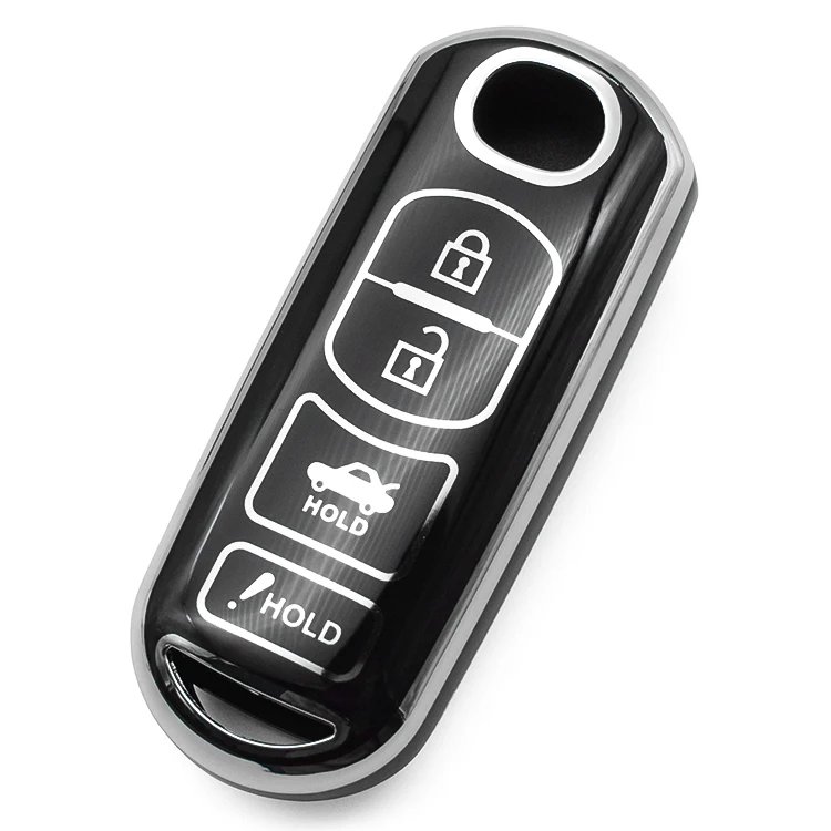New TPU Car Key Case Key Cover For M-azda 2 3 6 Demio Atenza Axela CX-5 CX5 CX-3 CX7 CX-9 3 4 CX30 2016 2017 2018 2019