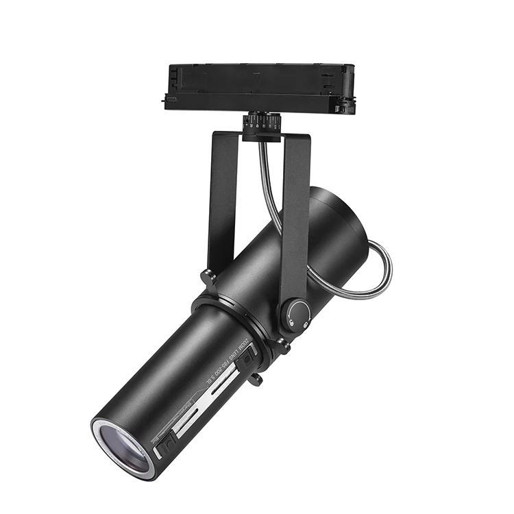 Professional Beam Angle Degree Can Change Zoomable Adjustable dali Dimmable modern Gallery Museum Focus zoom LED COB Track Light