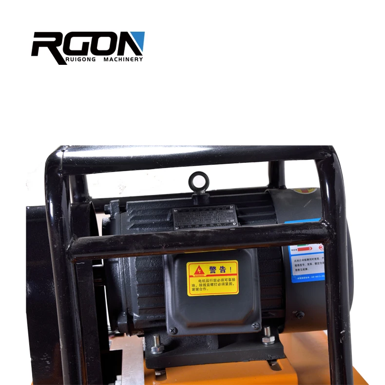 Electric Mini Manual Soil Vibratory Compactor Hand Vibrating Plate Tamper Compactor Machine Earth Compactor