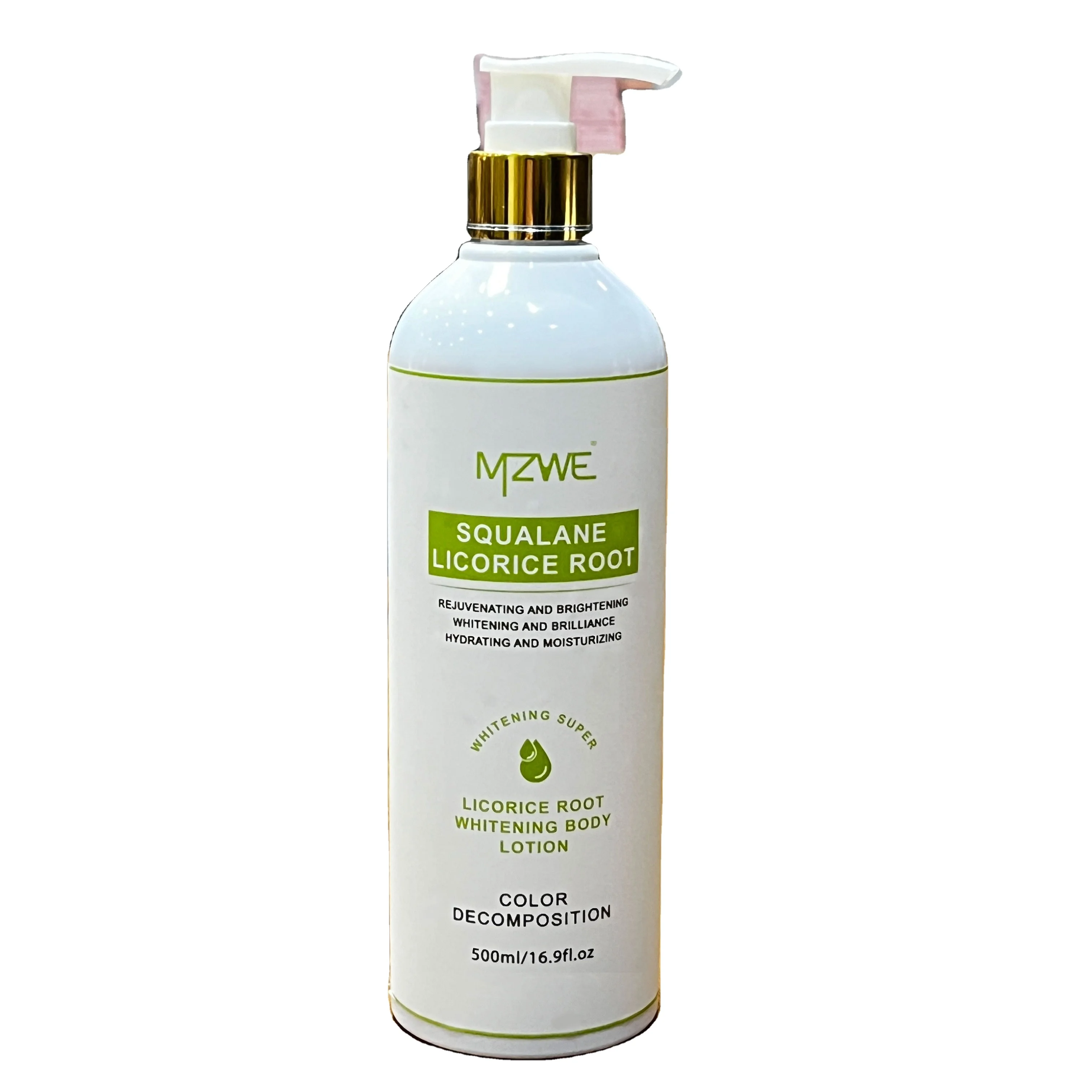 Private Label Natural Moisturizing Brightening Whitening Body Cream Organic Licorice Nicotinamide Body Lotion