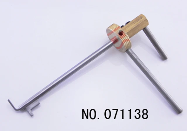 Lockpick DIEBOLD Safe Cabinet Emergency Blade Lock Opening Tool 5 Turns Swing Bolt Lock 071138