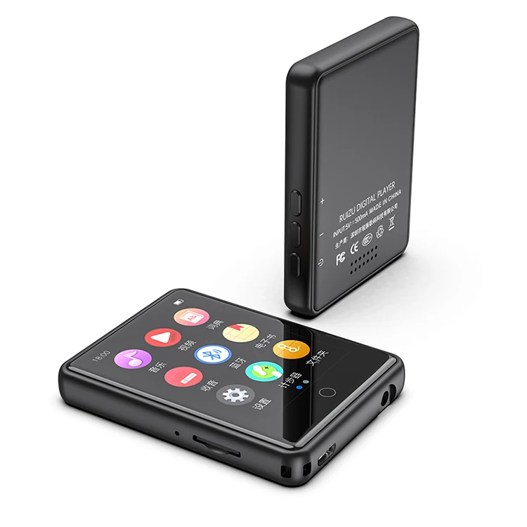 MP3-плеер RUIZU M17 с Bluetooth 16 Гб музыкальный плеер с сенсорным экраном портативный Walkman Поддержка FM Запись радио Электронная книга MP4 видео