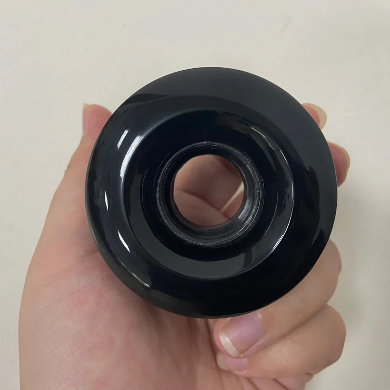 Factory price quad roller skate wheels 4 pack roller skate wheels luminous retractable roller skate wheel without bearing