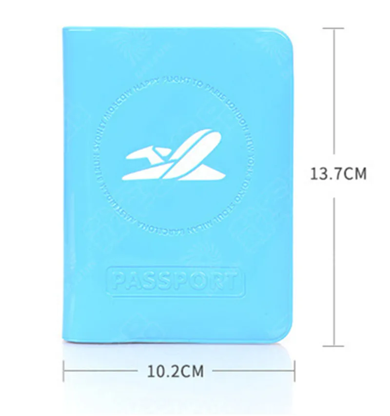 2022 ECO Passport Wallets Passport Covers PVC Waterproof Travel Wallets Gifts for Men Women
