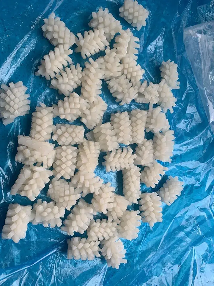 SANFENG SEAFOOD Low price high quality A best price squid flower cut roller nutritious squid flower