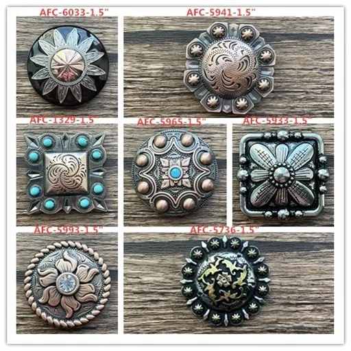 New Conchos New Buckles New Belt buckle