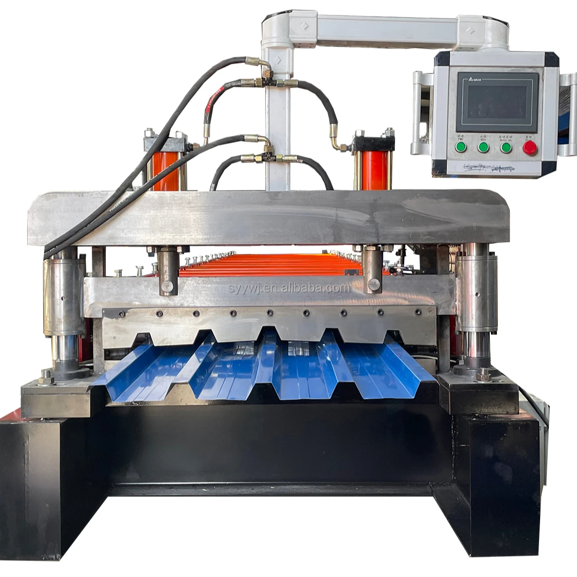 Fully Automatic Trapezoidal Veneer Roll Forming Machine Roof Sheet Pressing Machine