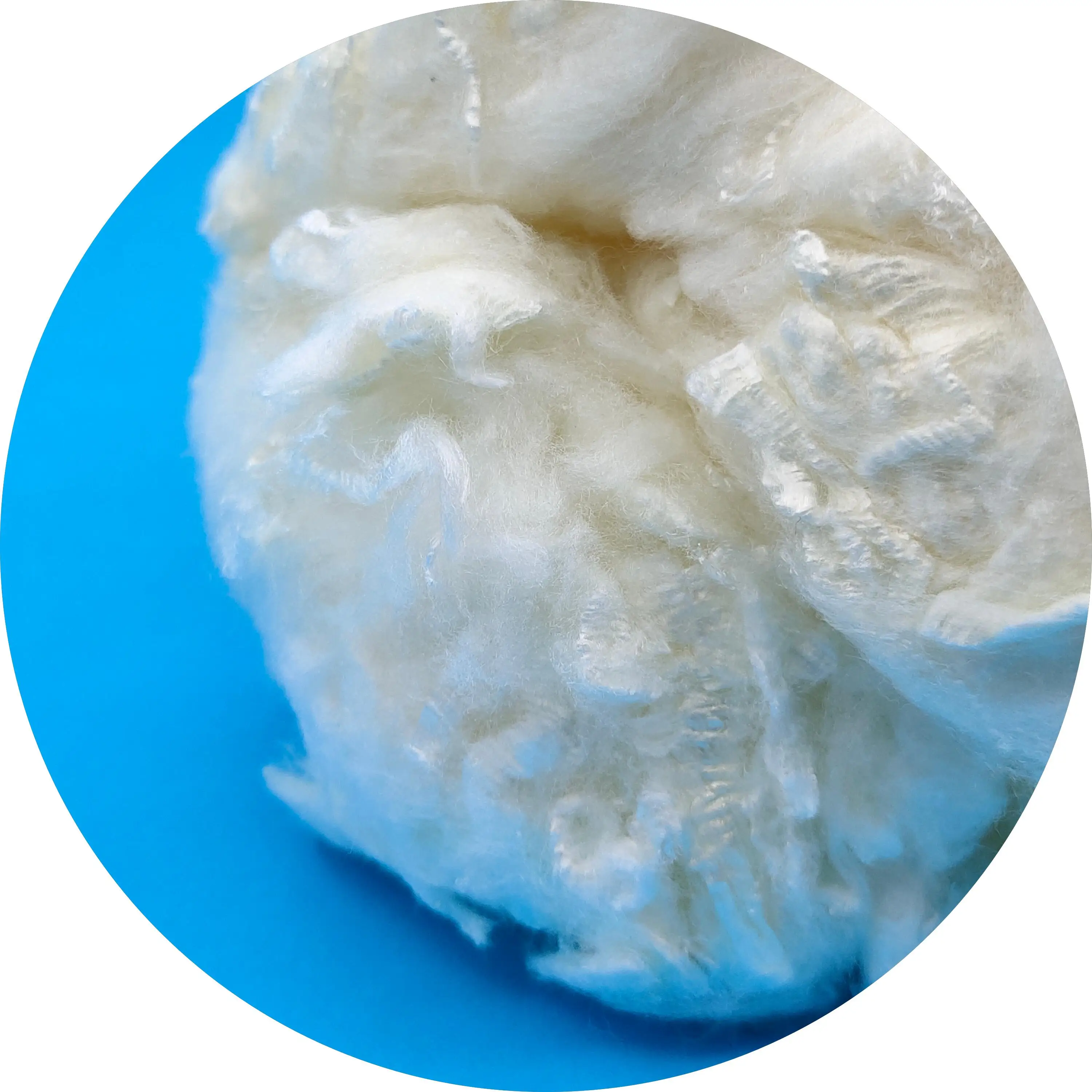 1.2D 38mm flame retardant modacrylic fiber for spinning LOI 28