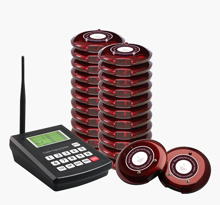 
wireless restaurant queuing system guest self-service calling system 