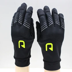 Светоотражающие эластичные спортивные гоночные перчатки для сенсорных экранов