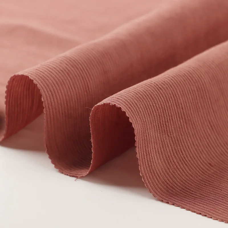 105g Artificial cotton fabric spring and autumn striped breathable shirt dress camisole  Spot wholesale fabric