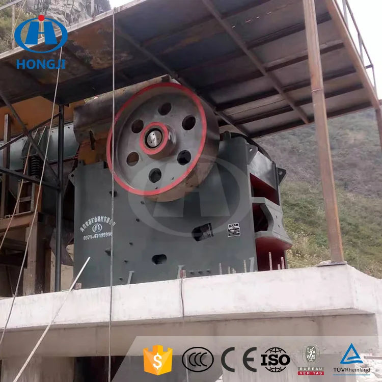 Double Toggle Open Activated Carbon Concave Stone Jaw Crusher