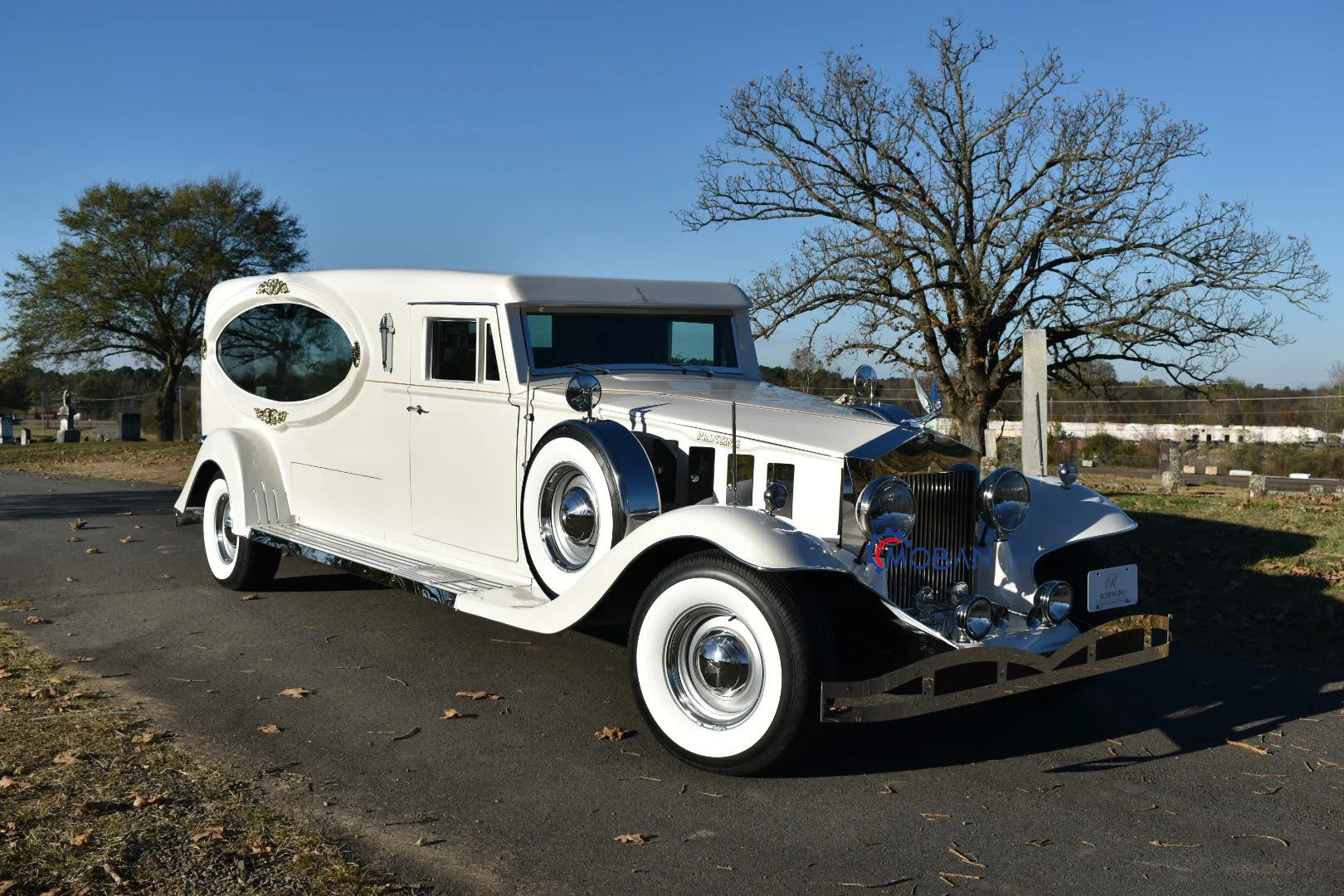 New high quality Long-distance travel 5kW large motor vintage hearse/retro coffin car/funeral supplies hearse for sale