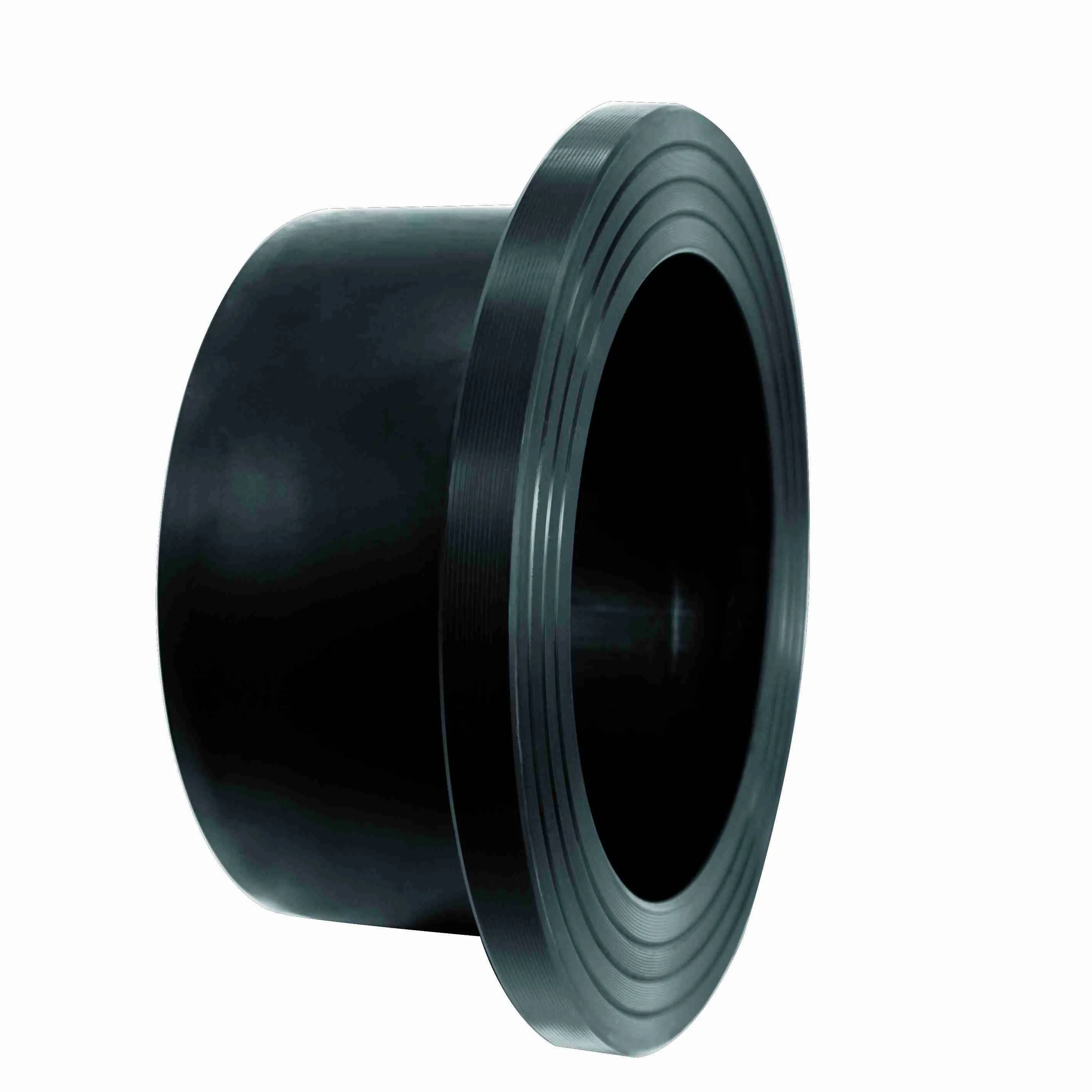 pn16 Hot melt butt fusion pipe steel flange backing ring with hdpe flange adaptor for hdpe pipe