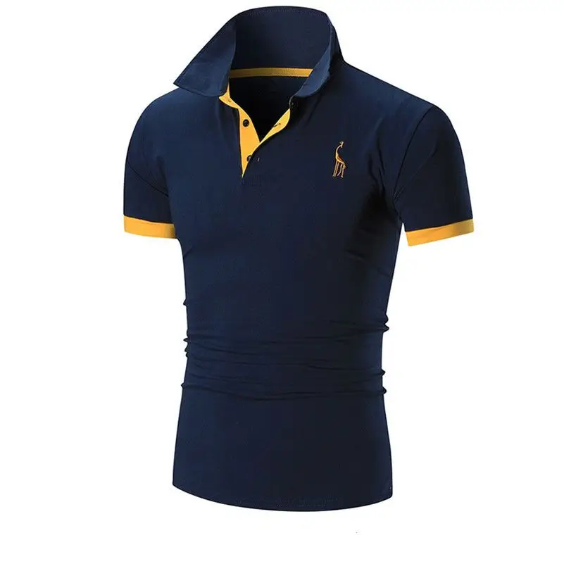 custom OEM logo printing men polo assn t-shirt