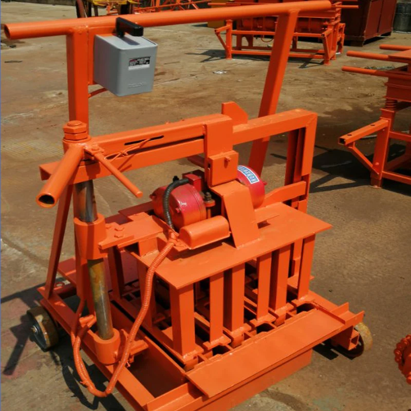 QMR2-45 Small scale egg laying concrete block making machine  concrete block making brick block building material machinery for