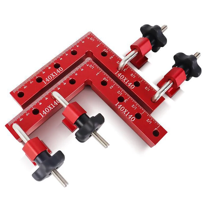 Wood working tools and clamps 2 pcs wood square clamp positioning squares wood working tools DIY 90 degree precision positioning