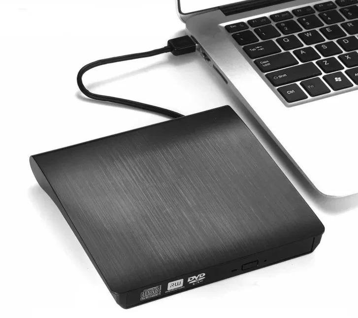 High Speed Data Transfer USB 3 0 Portable CD DVD RW Burner Slim DVD CD Writer Player External DVD Drive USB 3 0 Max Laptop Black