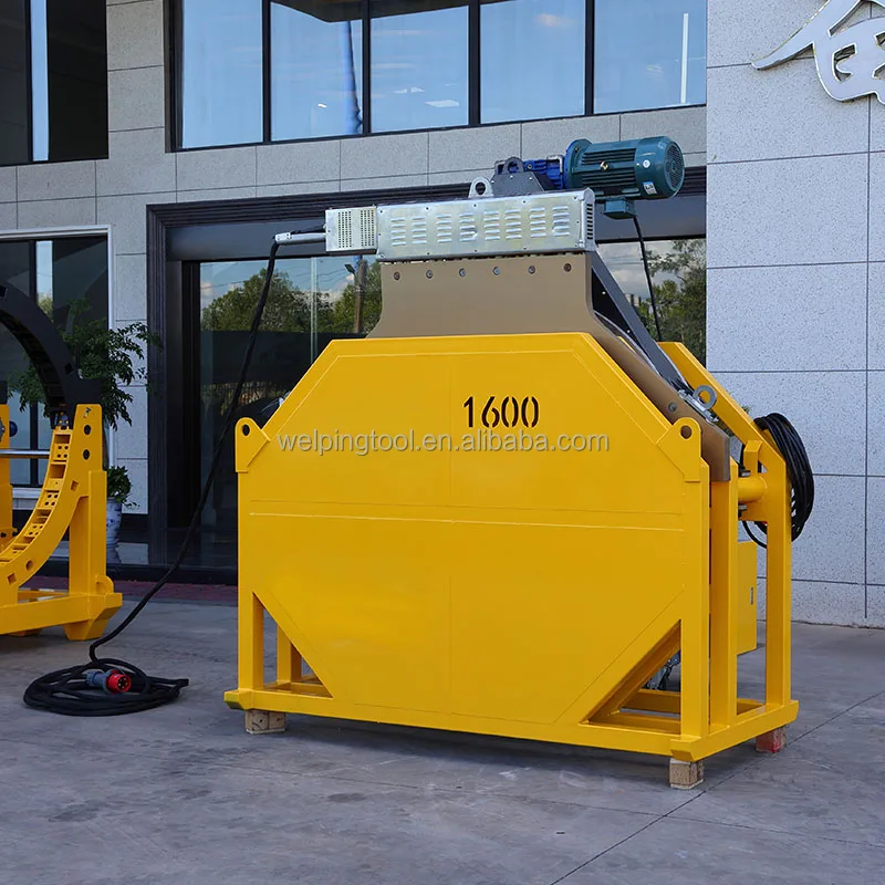 1200-1400-1600 машина для стыкового фьюжн HDPE полиэтиленовая труба Fusion