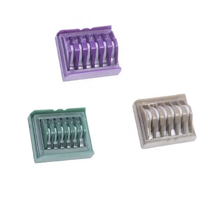 Geyi Three Sizes Polymer Hemolok Clips Surgery Ligation Clip