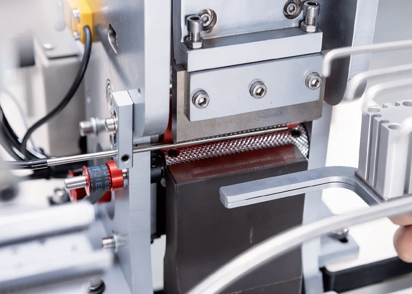 T-53-01S Ultrasonic Cutting Tool Visual System SMC Industrial Rubber Banding Machine