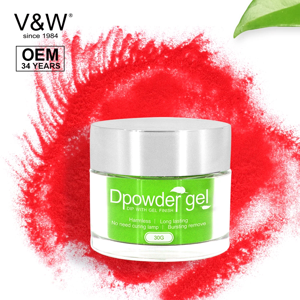 China Acrylic nail powder New 1000colors  organic nail dipping powder