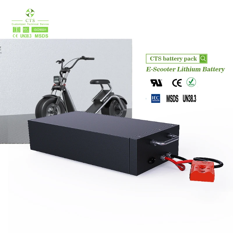 18650 Lifepo4 Lithium Ion Battery 48v 60v 72v 50ah 40ah 35Ah Electric Motorcycle Li Ion Battery with BMS for 3000W 5000w  Motor