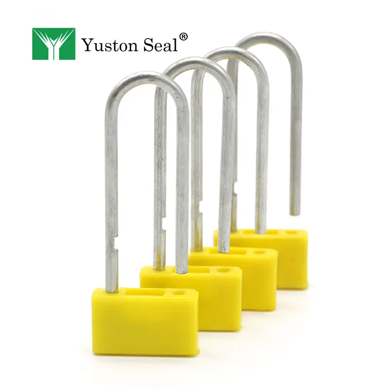 YTPL001 disposable safety plastic pp airline use padlock seals for cash bags (1600447248394)