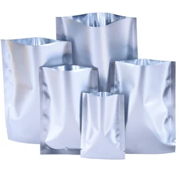 Heat Seal Bags Small Vacuum PouchAroma Oxygen Barrier Aluminum Foil Zip Lock Clear Plastic Packaging Mylar Exit Cigar Coffee Bag