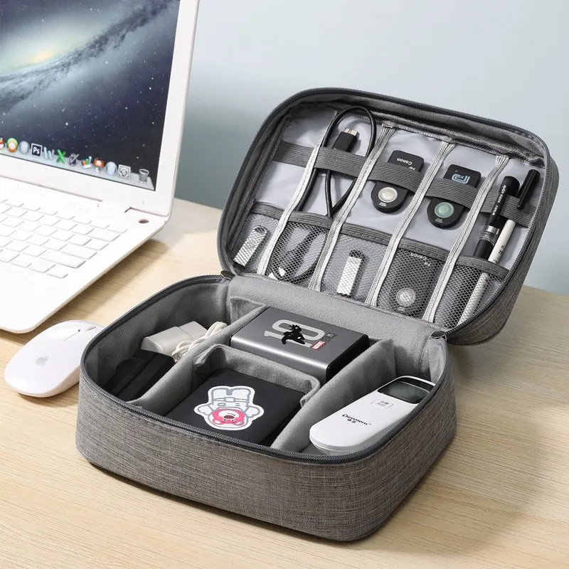 Travel Digital Storage Bag Data Cable Electronic Storage Bag Multi functional Earphone Charger Storage Bag