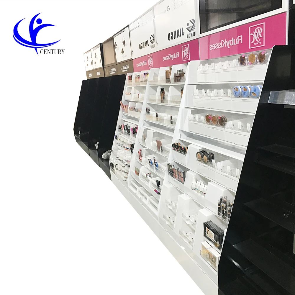 Lcd showcase furniture designs shoe displmobile phone accessories  cosmetics  display cabinet design steel metal makeup showcase