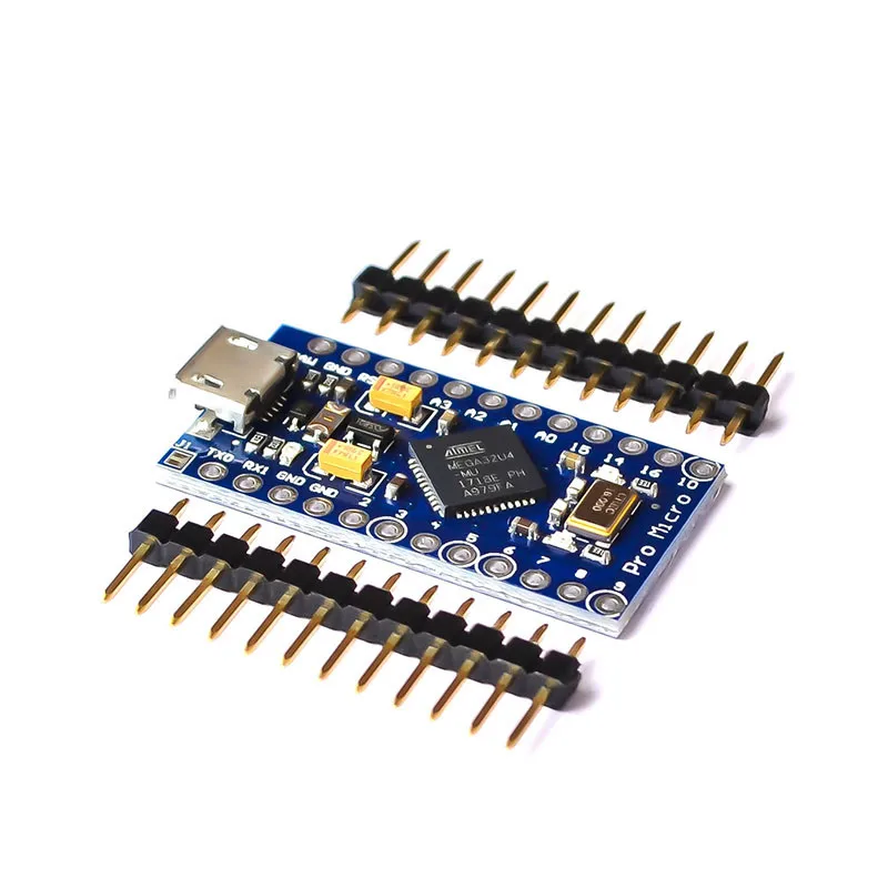 
Pro micro atmega32u4 USB update program 5V / 16m atmega32u4 development board With 2 Row Pin Header 