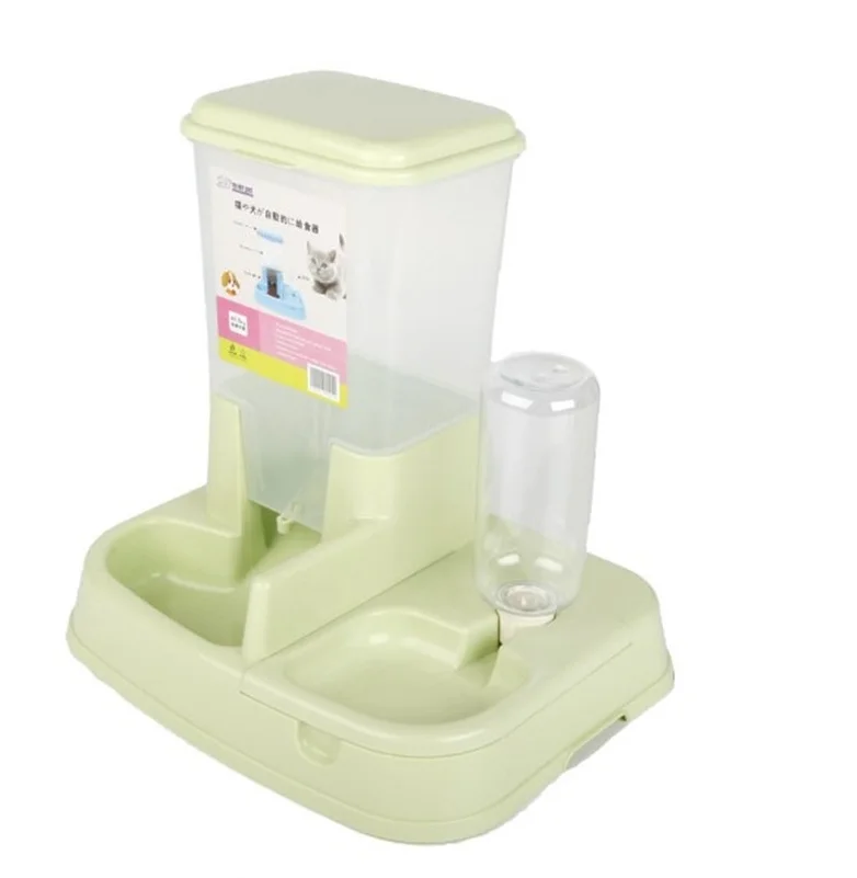 Amazon hot sell  Pet Automatic Feeder Dispenser/ Dog Cat Food and water Combo/Factory low price wholesale