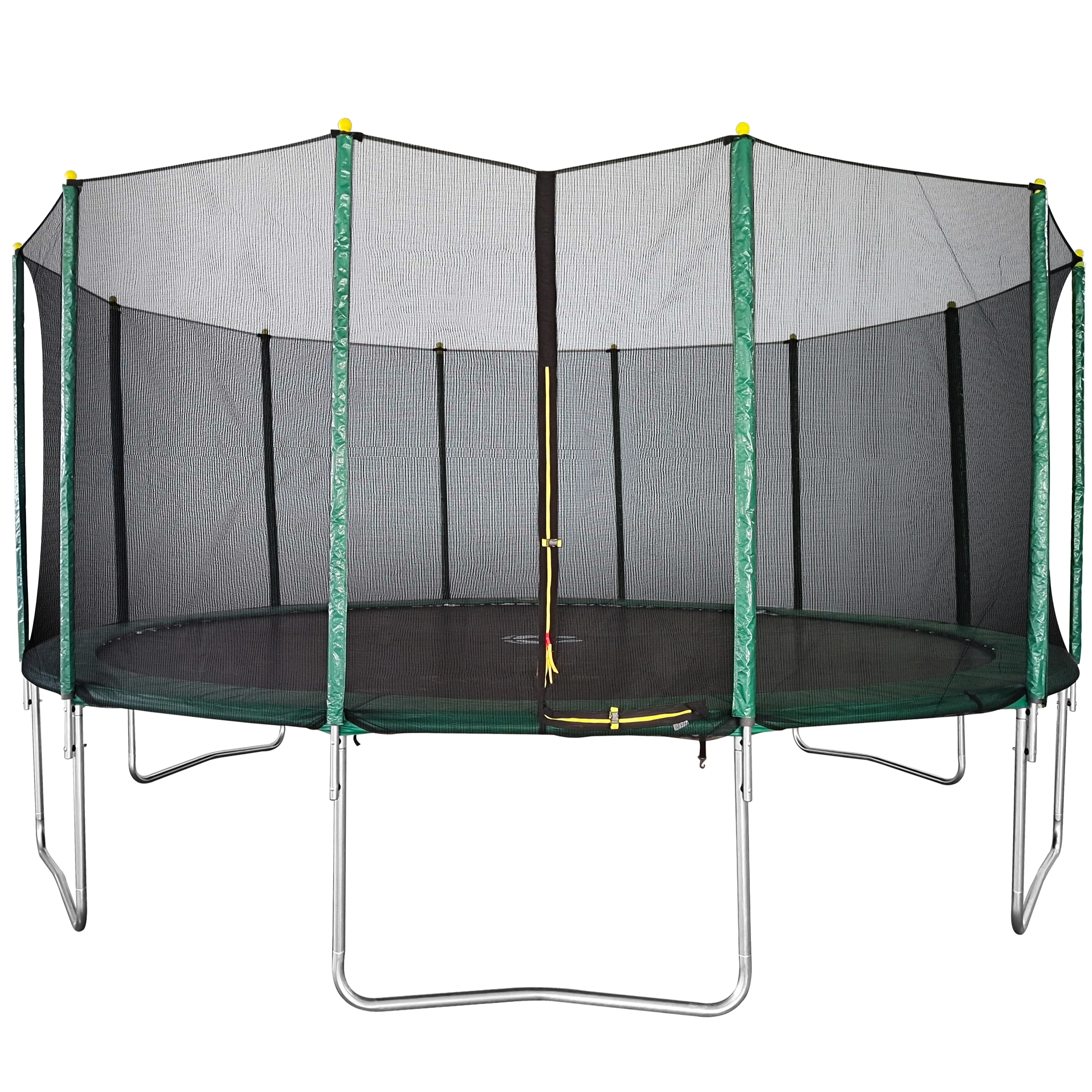 Hot Selling Garden Body Fitness Jump Safety Net Adult&Kids Large Cheap 16ft Trampoline  For Sale