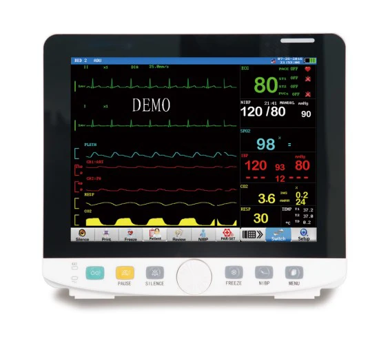 ICU Multi-parameter Neonates and Adults 12 inches vital sign monitor patient monitor