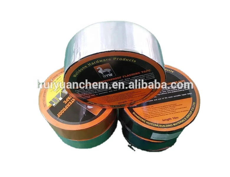 
20 years Quality Guarantee Self adhesive aluminum bitumen flashing roofing sealing tape 