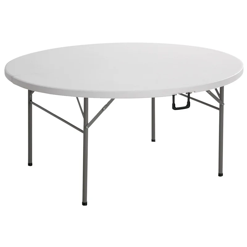 outdoor camping folding table outdoor round folding table folding plastic table for outdoor dining Weddings